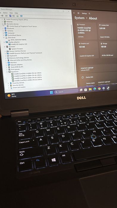 Vând urgent laptop functional  Dell-E5470