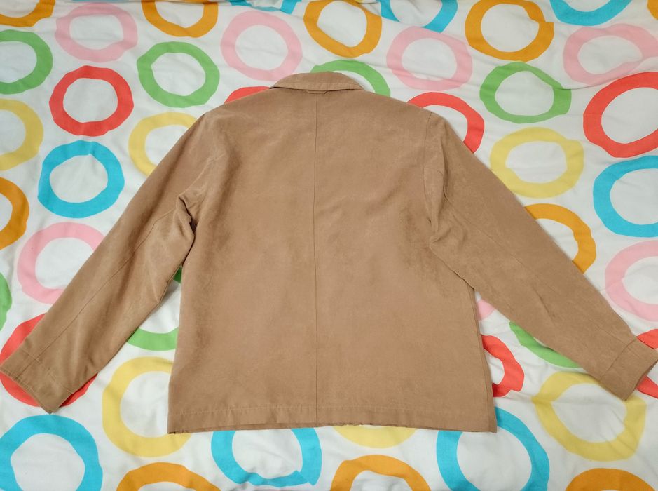 Велурено яке кафяво