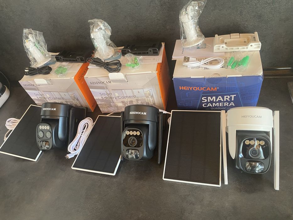 Супер Оферта – Смарт WiFi Соларни Камери с Батерия