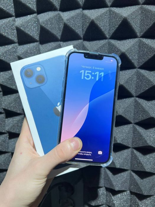Телефон iPhone 13 / Айфон 13 ( Полный комплект) Apple 87 АКБ