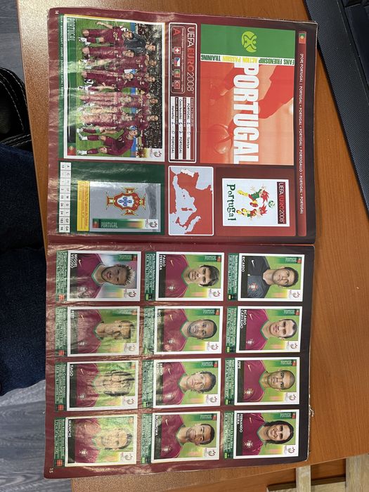 Альбом ЕВРО-2008 Panini