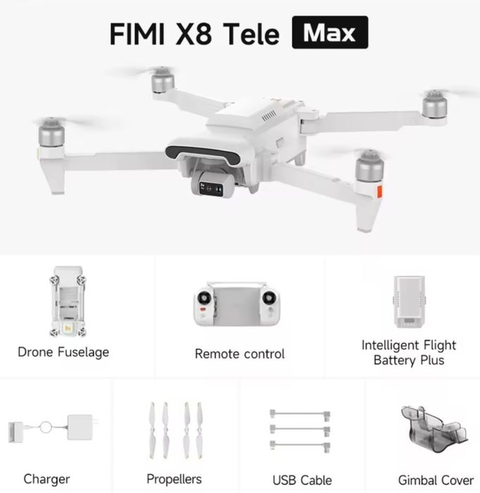 Drona Fimi X8 Tele Max 2 baterii
