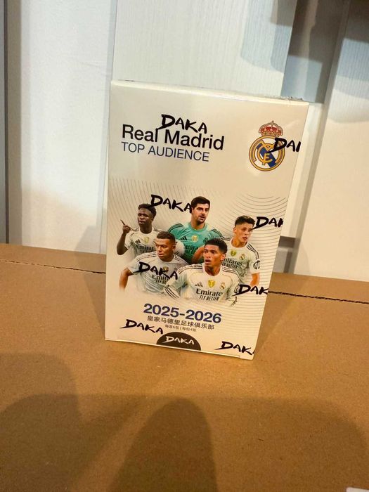 Cutii sigilate Daka Real Madrid si FC Barcelona Top Audience 2025/2026