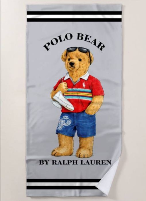 Страхотна плажна хавлия POLO RALPH LAUREN размер 180см на 90см
