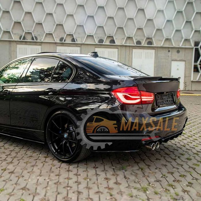 Спойлер за F30 багажник M4 style на BMW 3 серия ф30 лип крило за броня