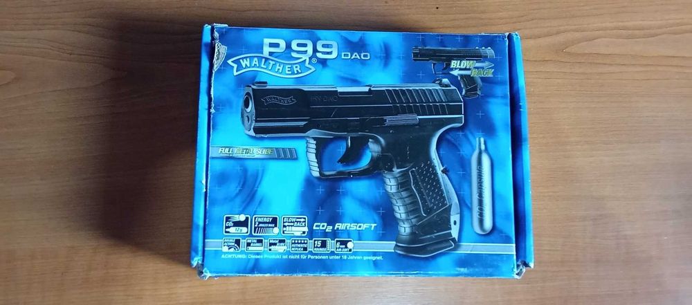 Pistol Airsoft Walther P99 DAO CO2 Umarex