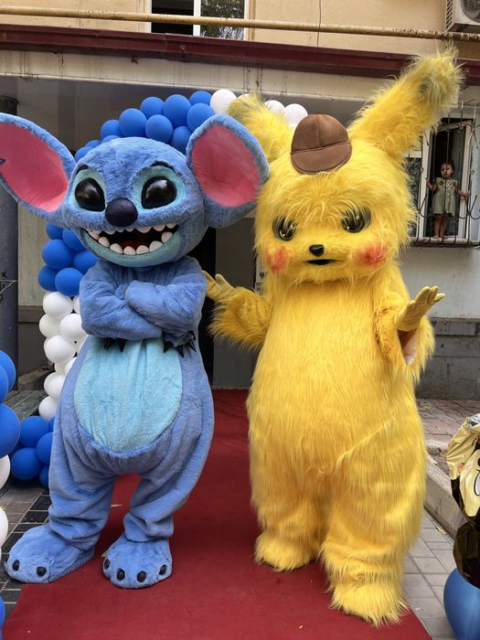 Animator. Аниматоры. Узбекские куклы. Мишка. Пикачу. Человек паук. Шоу