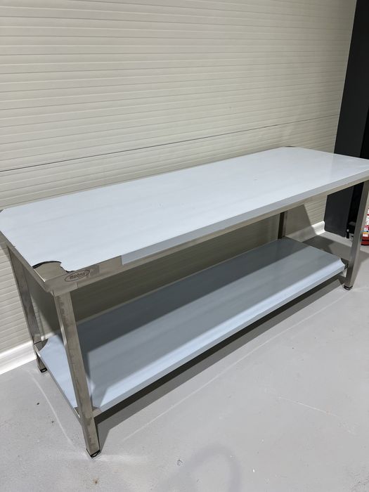 Mese inox linia 600 sau 700 polita intermediara - cu / fara rebord noi
