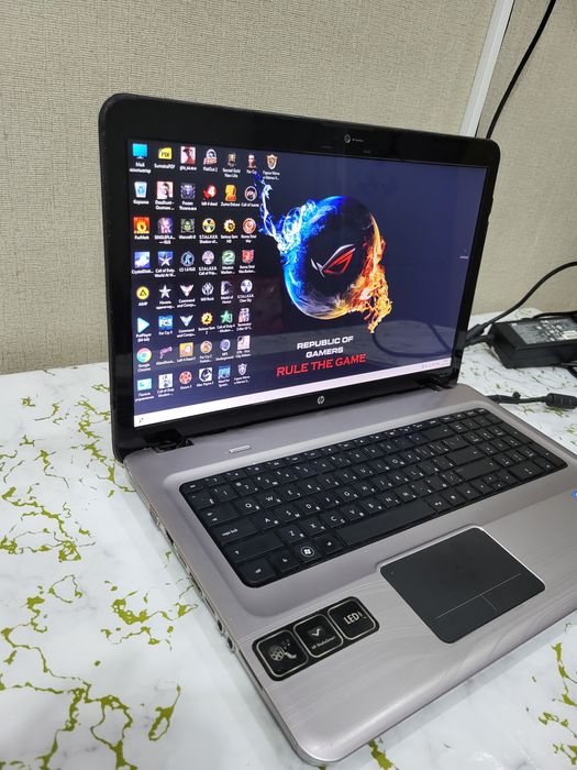 Мощный ноутбук HP  бюдженый игровой.