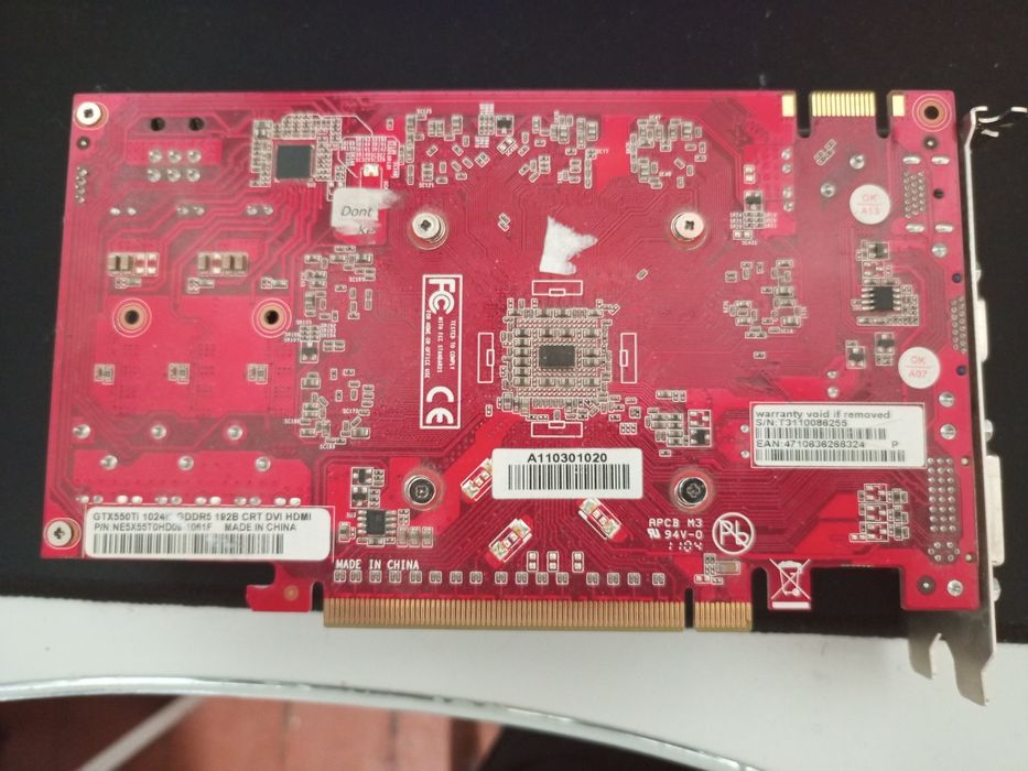 Продам видеокарту gtx 550 ti