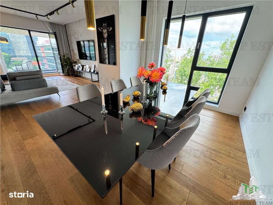 Apartament spectaculos | Nusco City - Aviatiei | 185 mp total | Terase — fotografia 3