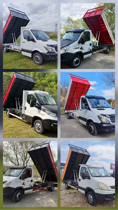 Iveco daily basculabil 35c15 50c18 70c15 mercedes sprinter
