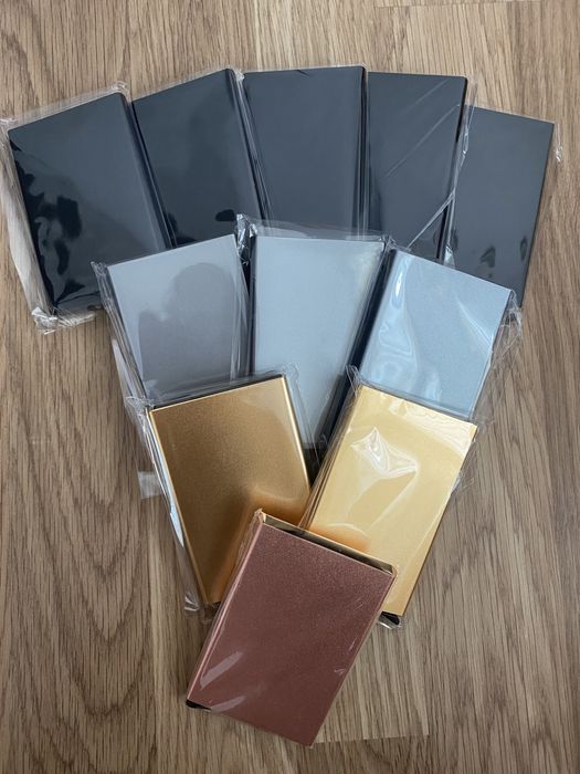 Алуминиев портфейл/ органайзер за кредитни карти, лични документи и др