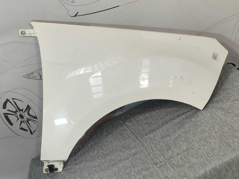 Aripă față dreapta Ford EcoSport 2015 SUV Alb Diamond White No.2 (2013-2017) Cod:GN15N16015BA (2C3)
