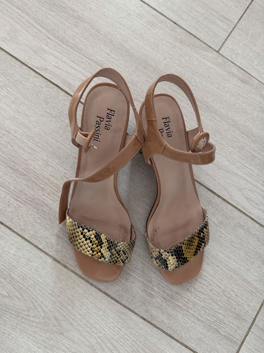Sandale Flavia Passini, piele naturala, 39