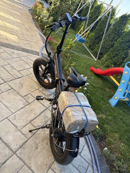 Bicicletă electrică ENGWE EP-2 Pro (fat bike, pliabilă) + baterie de rezervă