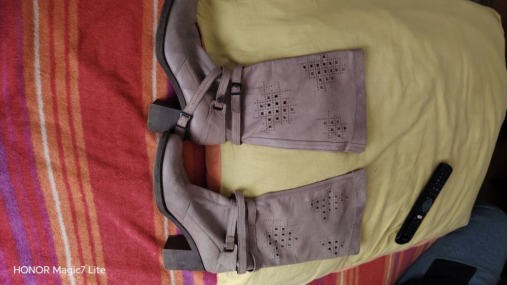 Cizme piele naturala moale deosebite 37