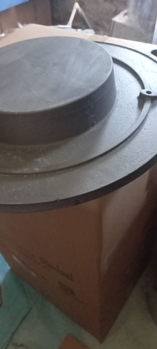 Disc fontă / grill 50 cm cu loc pentru  fript