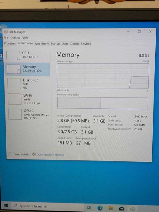 Hope Amanet P10/DELL AMD RYZEN 5 3450U 8GB RAM 512GB SSD