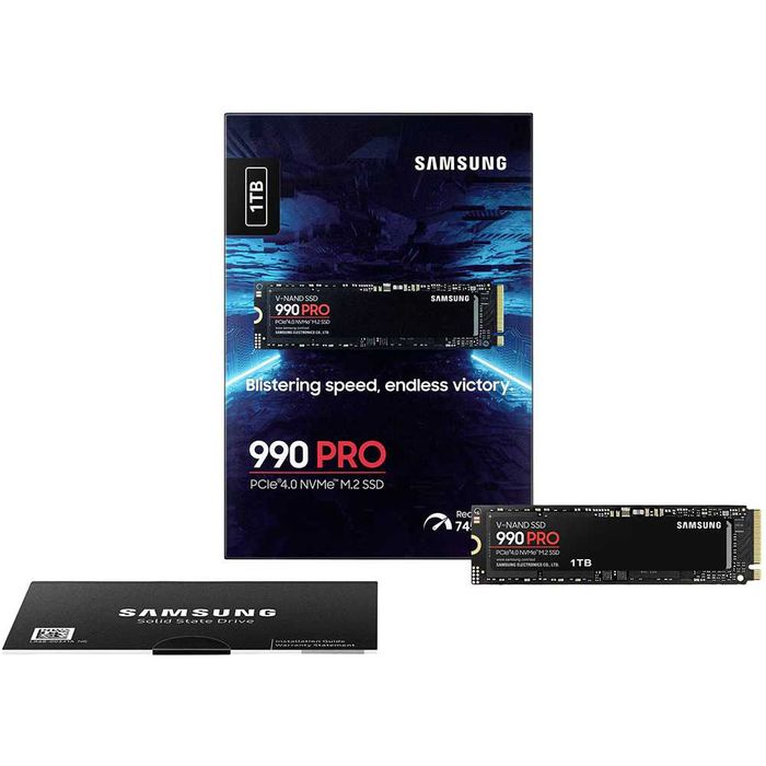 SSD Samsung 990 PRO 1TB, PCIe Gen 4.0 x4, NVMe, M.2.