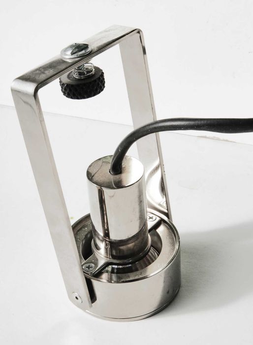 Комплект 6 ретро лампи за релсово осветление от полиран никел