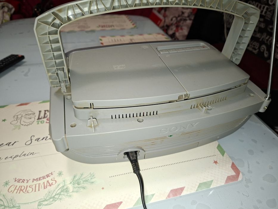 Radiocasetofon Sony, CD-RW playback, sunet  Stereo, perfect funcțional