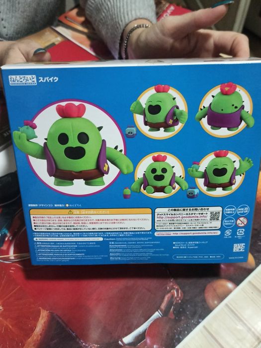 Figurina  Nendroid SPIKE 1297 din Brawl Stars wl Stars