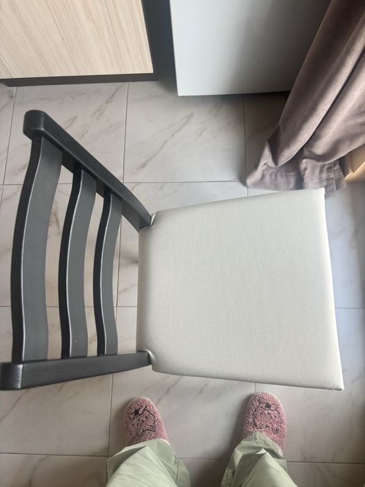 IKEA LERHAMN комплект 6 трапезни стола от масивно дърво отлично състояние, оригинални трапезни стола IKEA LERHAMN (артикулен номер 702.642.81) София