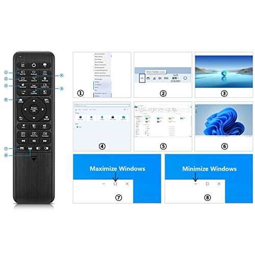 Дистанционно PEPPER JOBS W10 2.4GHz air mouse с QWERTY клавиатура