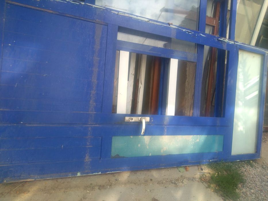 Бу пластиковые окна дверь решотка