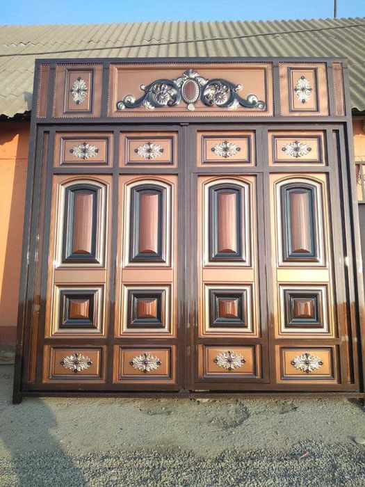 Металлические Железные Ворота. Temir darvoza. Реставрация Ремонт ворот