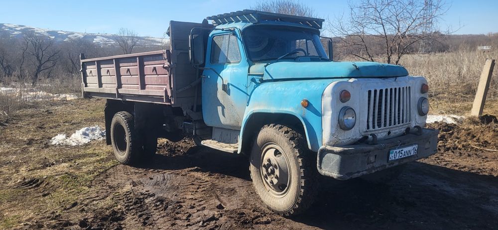 Газ 53 самосвал находу