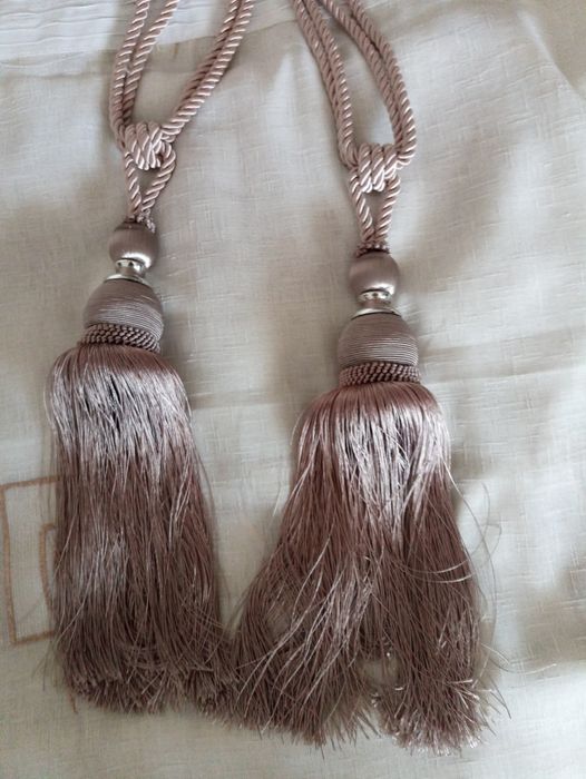 Perdea l-2,80 m L-2,50 m + motacei (culoare aurii