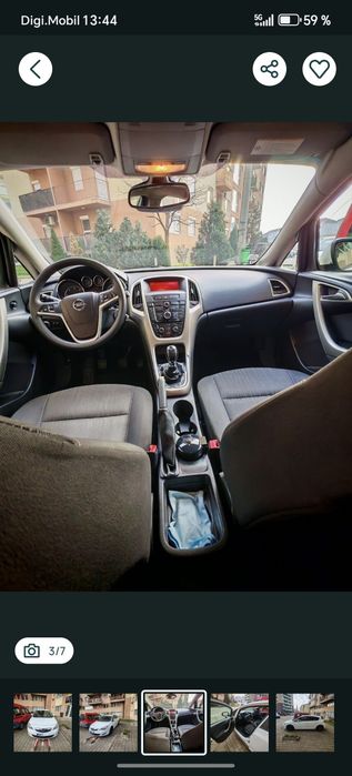 Vând Opel Astra g An fabricație 2011.