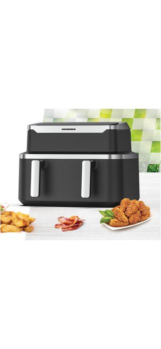 Air fryer dublu Heinner