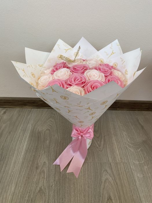 Buchet din satin