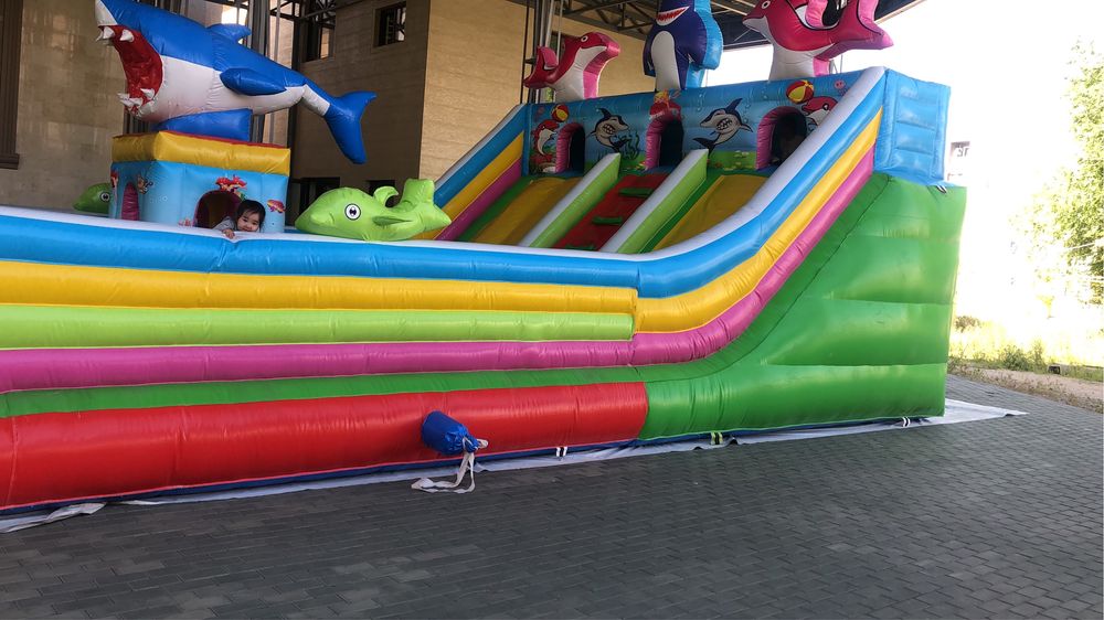 Батут надувной 60 кв