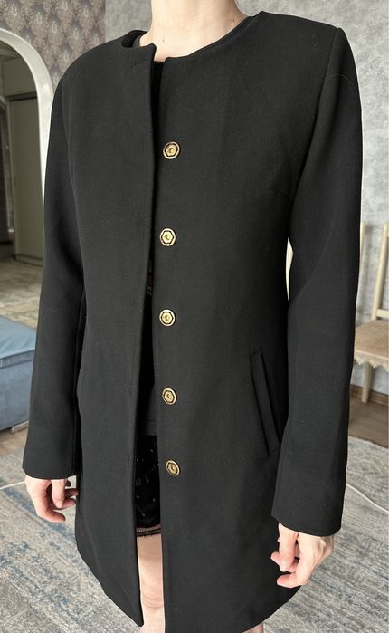 Пальто черное женское