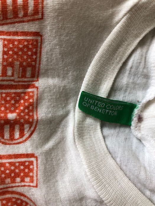 Детска блуза с дълъг ръкав на BENETTON / 100% памук