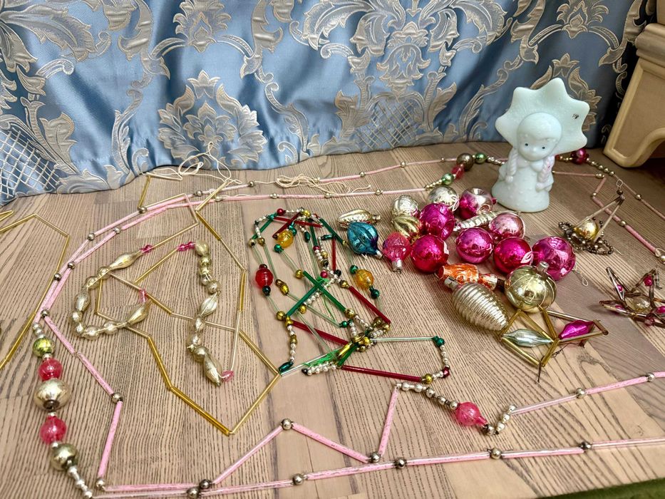 игрушки новогодние СССР