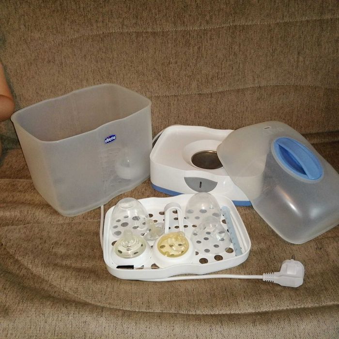 Sterilizator electric modular cu aburi Chicco SterilNatural+CADOU
