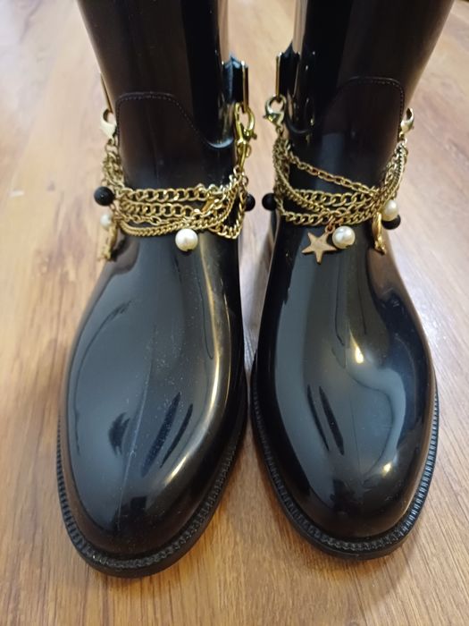 Гумени ботуши MOSCHINO