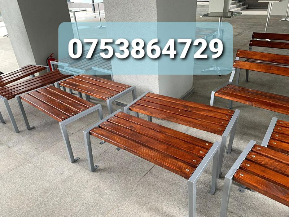 Bancă parc și gradină