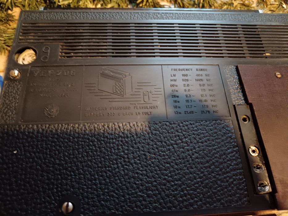 Radio vechi vef206 nu functioneaza