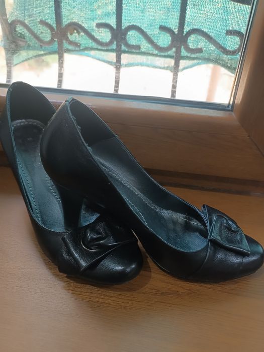 туфли женские кожаные