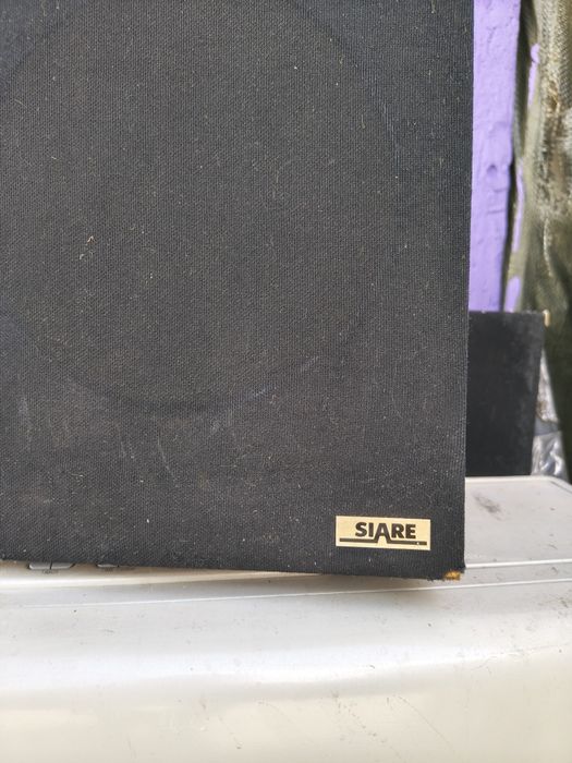 Boxe Raft Hi-Fi Vintage SIARE (Franța) • 4-8 Ohmi • Funcționale