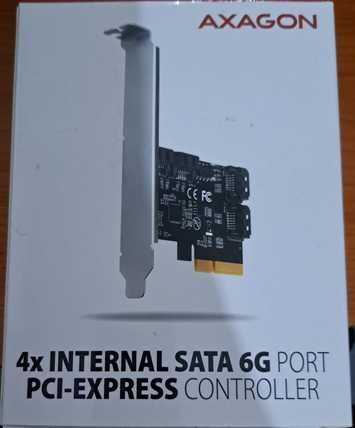 Controller Axagon PCIE la 4 sloturi SATA 6G