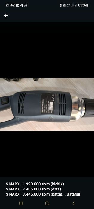 Professional Blender qõl blenderi