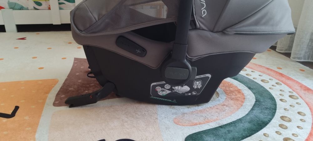 Детско столче/кошница за автомобил Nuna Pipa URBN 0-13кг, цвят Granite