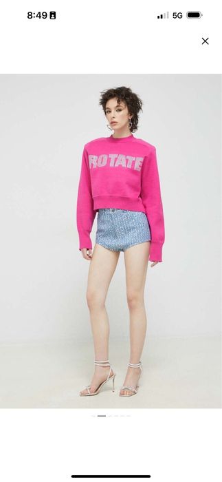 Вълнено палто Patrizia Pepe ,кашмирен пуровер Rotate